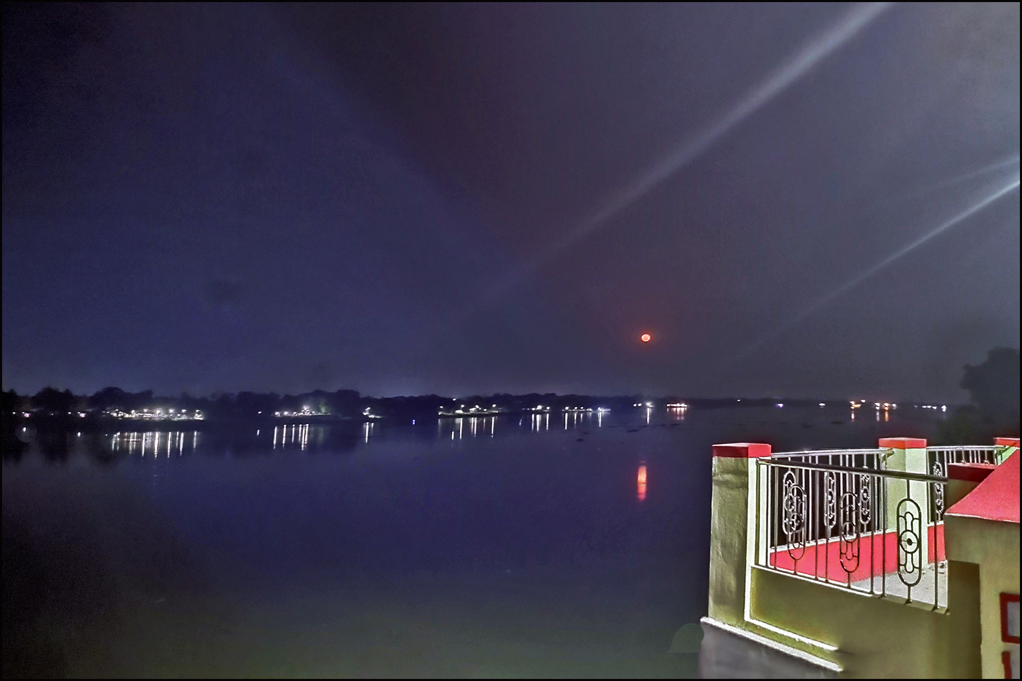 Ganga at night