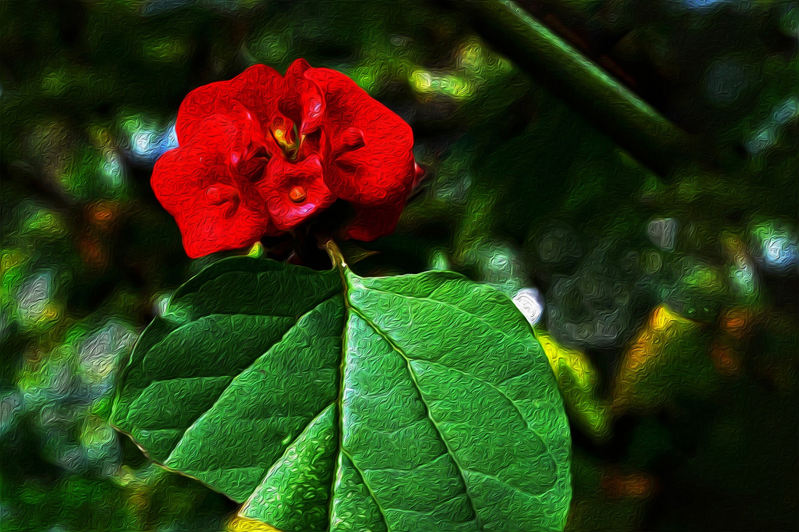 Red flower